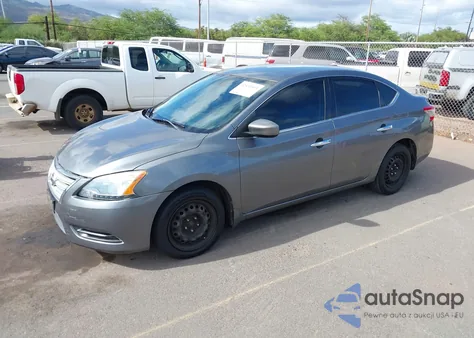 2015 Nissan Sentra Sv z USA, uszkodzony, nr VIN 3N1AB7APXFY260720